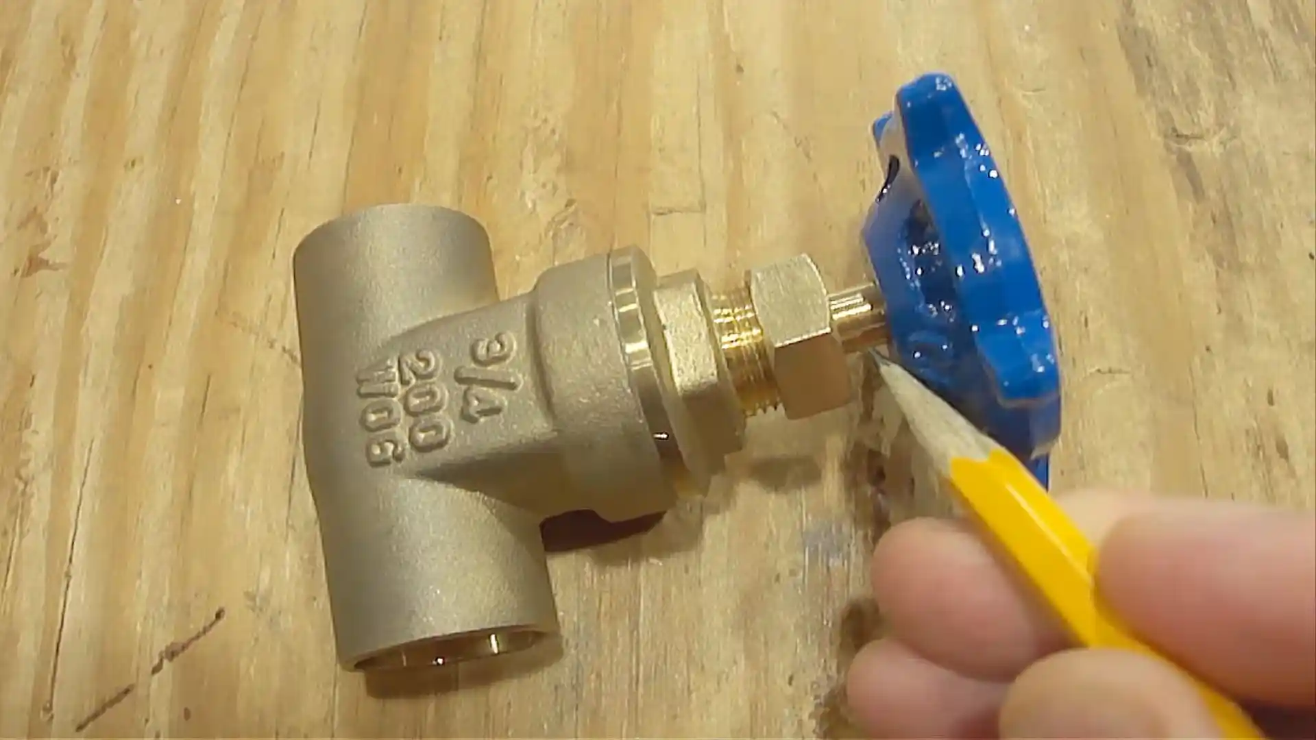 Burst pipe close-up showing water damage source in Montgomery Village, MD